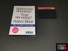 JUEGO SEGA MASTER SYSTEM  MARKSMAN SHOOTING / TRAP SHOOTING / SAFARI HUNT