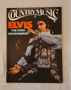 ELVIS PRESLEY COUNTRY MUSIC MAGAZINE "THE KING REMEMBERED"  DECEMBER 1977  - Bild 1 von 11