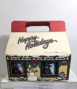 Vintage Dennys Farbwechsel 4er Set Tassen in Geschenkbox - Bild 1 von 3