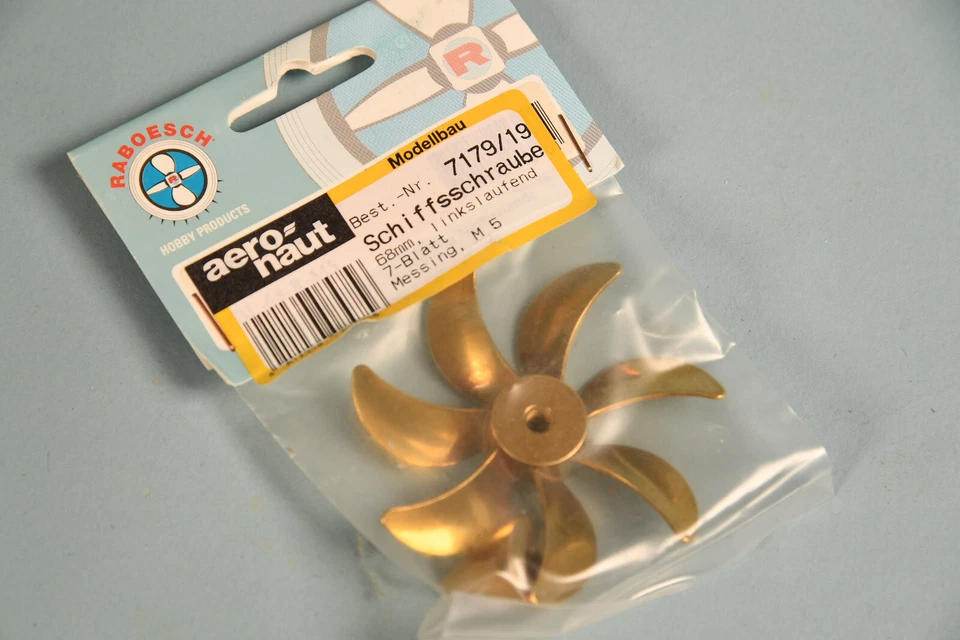 AERONAUT 7-Blatt-Propeller 7179/19    68 M5 L - Bild 1 von 1