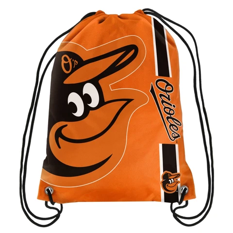 Baltimore Orioles MLB Side Stripe Big Logo Drawstring Back Pack FREE SHIP!! Cover