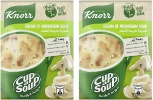 Knorr Cup A Suppencreme Pilz 4 x 20g (2er Pack) Kostenloser Versand Weltweit - Bild 1 von 7