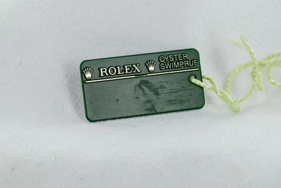 Rolex Green Swing Tag Submariner 16610 serie M 2007/2008 Foto 1 de 2