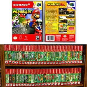 [#-M] Protective Display Case for Nintendo 64 N64 Games - NO GAME/MANUAL - Picture 1 of 166