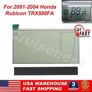 For 2001-2004 Honda Foreman Rubicon TRX500FA LCD Display Replacement Glass Strip - Picture 1 of 12