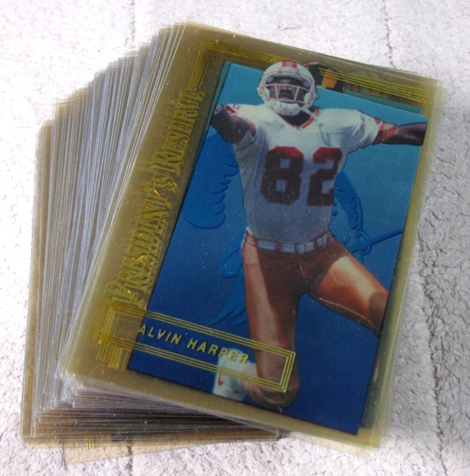 1996 Collectors Edge President's Reserve Football (Pick Choose Complete) - Image 1 of 2