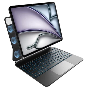 Tastatur für iPad Air 13 Zoll M3 2025 / M2 2024 und iPad Pro 129 Zoll 6. 5. 4... - Bild 1 von 9