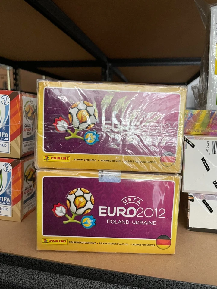 Panini EURO 2012 - sealed BOX including 100 packs of stickers/each box - Image 1 of 1