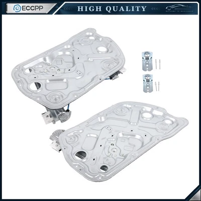 Par de reguladores de ventana delanteros para Hyundai Genesis Coupe 2010-2016 diestro y derecho Foto 1 de 4