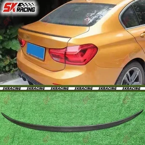 Carbon Fiber/Black Rear Spoiler Wing For BMW 1 Series F52 Sedan 118i 120i 19-21 - Foto 1 di 26