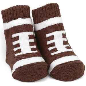 Calcetines de fútbol para baby shower recién nacido recién nacido bebé touchdown, edades 0-12 meses. - Imagen 1 de 6