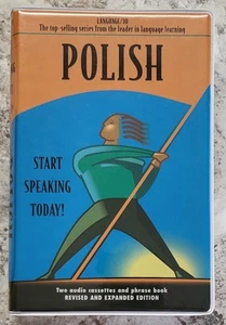 Polish: Language/30 by Educational Services Corporation, 2 Audio Cassettes, 1995 - Foto 1 di 3