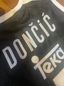 LUKA DONCIC Headgear Classic Real Madrid Teka Jersey Size 2XL Lakers - Picture 1 of 9