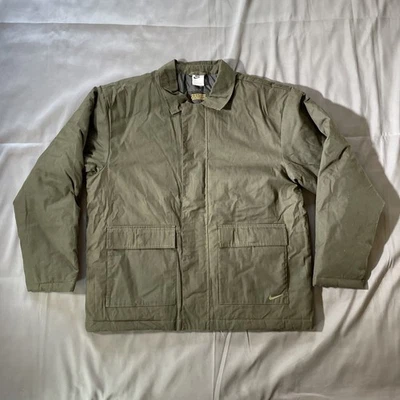 Abrigo chaqueta de trabajo de lona encerada Nike Gree FN3130-281 para hombre talla mediana Foto 1 de 4