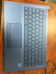 M93465-001 6070B1306611 OEM HP TOP COVER WKEYB 14-CF2111WM (GRD B)(FE25) - Bild 1 von 2