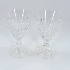 Set 2 bicchieri da vino Waterford Crystal Tramore 5 1/4" Claret marchio gotico - Foto 1 di 3