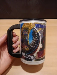SILVER DOLLAR CITY BRANSON MO 2002 REFILLABLE PLASTIC WHIRLEY MUG NO LID - Picture 1 of 11