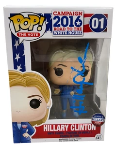 Hillary Clinton Signed Pop Funko Figure Authentic Autograph Beckett - Picture 1 of 2