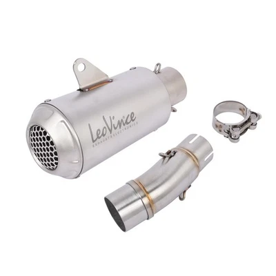 Tubo silenciador de escape deslizable 51 mm para Kawasaki Z400 Ninja 250 400 2017-2025 Foto 1 de 4