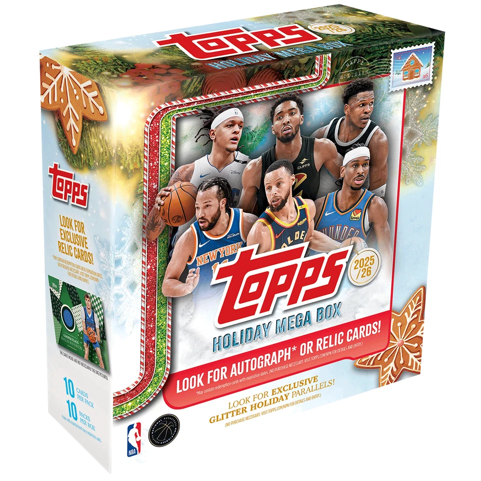 Topps NBA 25/26 Holiday Mega Box