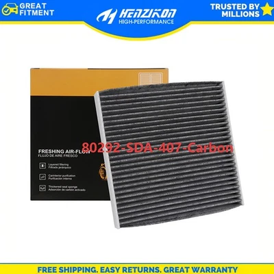 Filtro de aire de cabina CF10134 para Honda Passport Pilot Ridgeline Accord Civic CRV RDX Foto 1 de 4