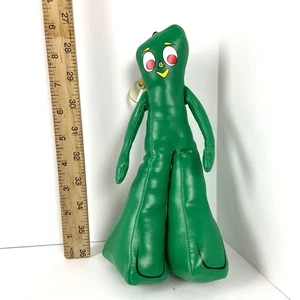 Gumby Goodstuff 1999 Stuffed Plush Toy 9" w/ Car Cling Suction Cup - Picture 1 of 9