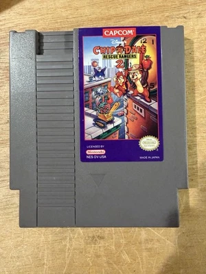 Disney Chip 'N Dale: Rescue Rangers 2 Nintendo NES autêntico - Imagem 1 de 4