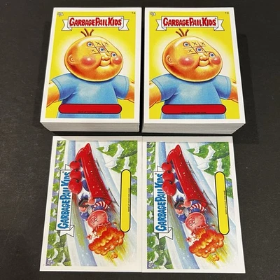 GARBAGE PAIL KIDS 2014 SERIES 1 COMPLETE MAKE YOUR NAME SET 132 CARDS 1ST GPK - Image 1 of 4