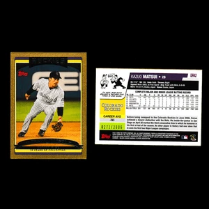 2006 Topps Update #UH42 Kazuo Matsui - Gold Parallel (#271/2006) - Rockies - Picture 1 of 1