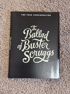 THE BALLAD OF BUSTER SCRUGGS - Coens - 2018 Netflix promo FYC DVD - Picture 1 of 5