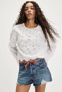 Top Free People Emma Ojales XS Nuevo con Etiquetas - Imagen 1 de 8