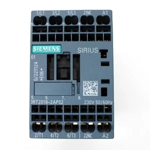 Siemens Sirius 16A 230VAC 3-Pole Contactor 3RT2018-2AP02 - Picture 1 of 3