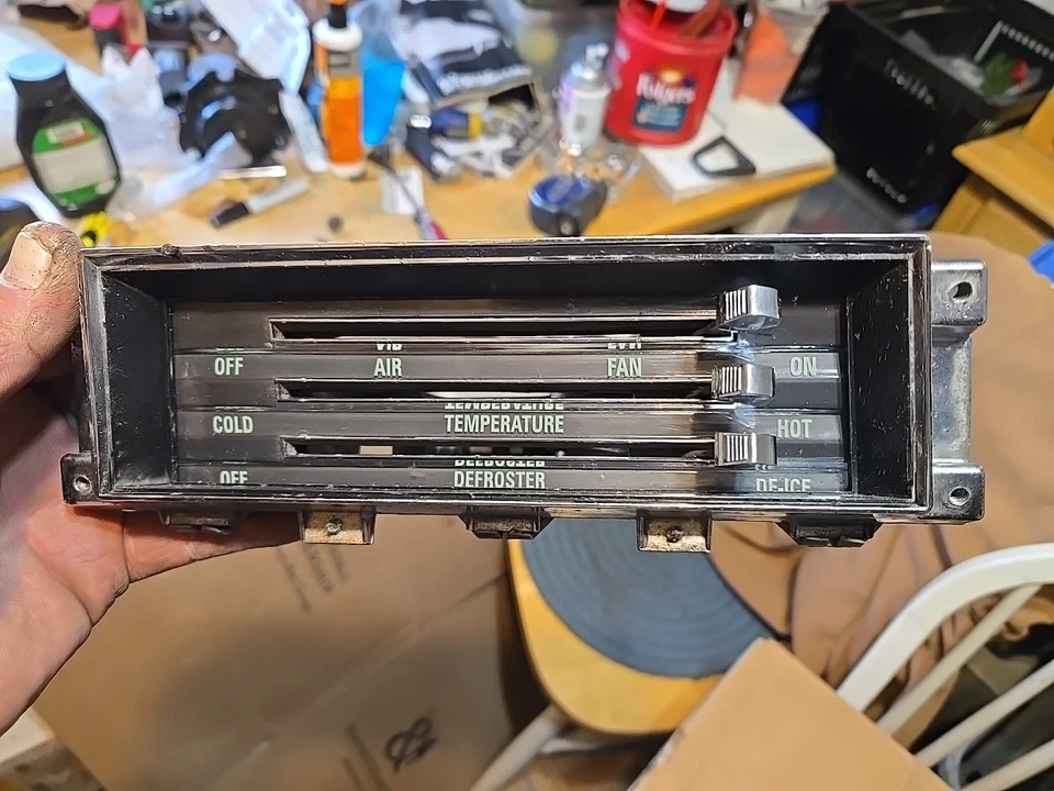 1967 - 1968 Camaro Non AC Heater Control 67 68 Oem  - Image 1 of 4