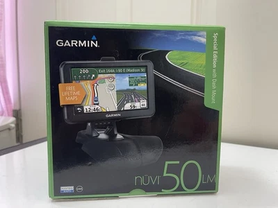 GARMIN Nüvi Nuvi 50LM 5" Touchscreen GPS System + Dash Mount Bundle - Image 1 of 4