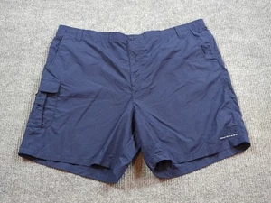 Columbia Shorts Mens 3XL Blue Hiking Hybrid Swim PFG Lightweight Outdoor Nylon - Picture 1 of 9