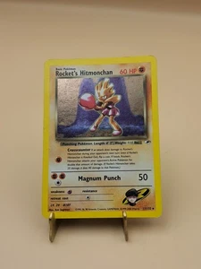 Pokémon TCG Rocket's Hitmonchan Gym Heroes 11/132 Holo Unlimited Holo Rare - Bild 1 von 10