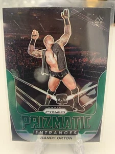 2022 WWE Panini Prizm Randy Orton Prizmatic Entrances Green Prizm #26 - Picture 1 of 2