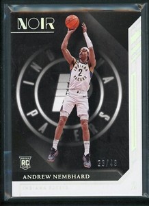 2022-23 ANDREW NEMBHARD 23/49 PANINI NOIR ROOKIE RC #169 ASSOCIATION EDITION