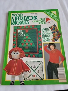 1982 Nov/Dec McCall'sNeedlework and crafts magazine 100 gift ideas (CP296) - Imagen 1 de 3