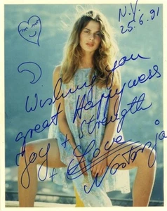 NASTASSJA KINSKI Signed Photograph - Beautiful Actress Model - 10"x8" reprint - Picture 1 of 1
