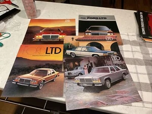 1979,80,81 And 1982 Ford Ltd Brochures - Picture 1 of 5