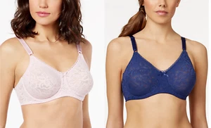 Soutien-gorge femme Bali Lace 'n Smooth 2 plis sans couture 3432 - Photo 1/3