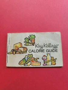 1970 KAY KELLOGG CALORIE GUIDE BOOKLET - Picture 1 of 4