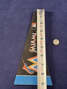 Miami Marlins MLB Mini Rico Wimpel 9""x4"", Filz, Made in USA, Banner, Flagge - Bild 1 von 9
