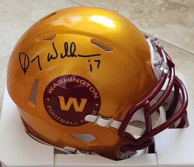 DOUG WILLIAMS Signed WASHINGTON COMMANDERS Flash Mini Helmet-JSA - Image 1 of 3