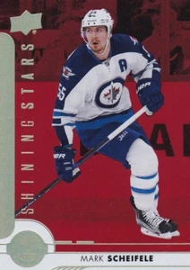 Mark Scheifele 2017-18 17-18 cubierta superior 1 Red Shining Stars #ssc-6 Jets - Imagen 1 de 1