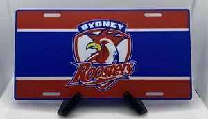 NRL Inspired Licence Plate - Sydney Roosters - Picture 1 of 1