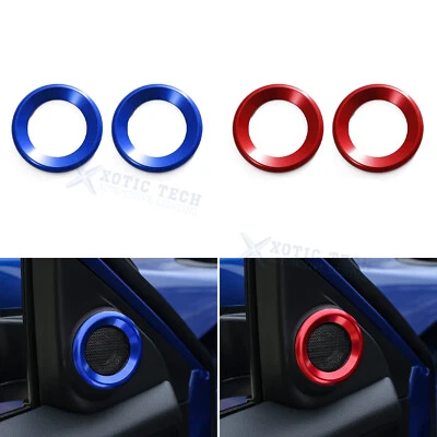 Cubierta de anillo de altavoz triángulo de pilar deportivo para Honda Civic 10º 2016-2021 Foto 1 de 4