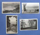 Lotto 4 Fotocartoline D'epoca Lago D'orta  - Varie Vedute - 1938 / 1940