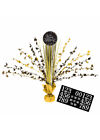 Gold and Silver Add Any Age Birthday Spray Table Centre Piece
